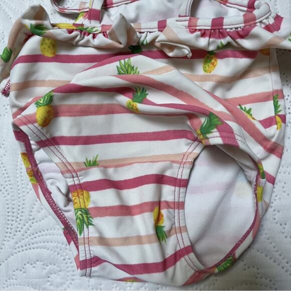 Gap Pineapple One Piece Swim Suit Size 3-6m - Picture 5 of 5